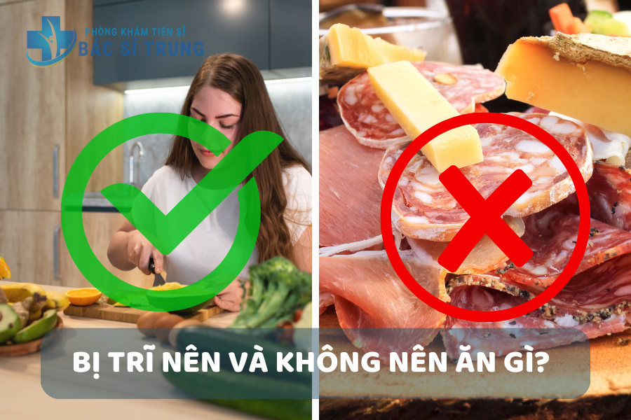 Người bị trĩ nên và không nên ăn gì (1)