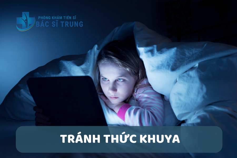 Tránh thức khuya